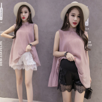 Pregnant Women summer suit 2021 New Tide mother skirt spring summer Korean fashion two-piece leisure summer