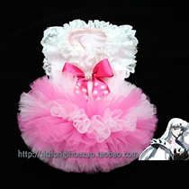 Net red Douyin tutu skirt pet clothes thin section pet cat dog clothes tutu skirt cat dog spring dress princess dress custom