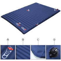 Brand outdoor anti-damp cushion automatic inflatable cushion double foot and air bed tent cushion