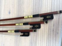 (With Le bow)High-grade cello bow Pure horsetail bow Professional performance octagonal bow Round bow