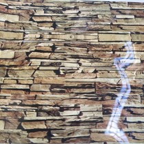 Cultural fossil thickened background painting rice aquarium fish tank background picture fish tank sticker wallpaper mural HD paper