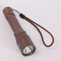 Electric and exposure flashlights rechargeable led long-range super bright t6 household mini outdoor self-defense