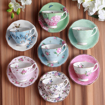 English afternoon tea set royal European bone china coffee cup black tea cup vintage ceramic tea cup pastoral style cup