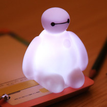 Childrens Day gifts for men and women children cute big white colorful change night light bedside lamp toy