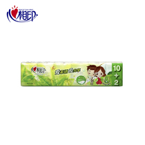 (heart phase print) C1710 (share fitting) Tea language series Handparchment paper 4 floors 7 pieces * 12 packs