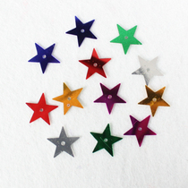 Christmas Pentagon Star Sequin Sequin Accessories Diy Handmade Christmas Tree Flat Beads Clothing Stage Performance Materials