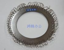 58 key disc Stainless Steel Key Button Ring Keyring Carry-on Round Keycard