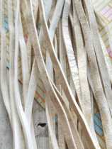 Pure cowhide strip mixing sleeve Scalp strip harness accessories Strong and durable Length 1 80 meters wide 1 0 meters thick 2 5 mm