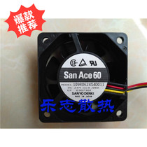 San Ace 60 109R0624S4D011 24V 0 08A 6025 6CM Chassis Silent Fan