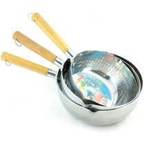 Thickened aluminum snow pan aluminum pot soup pot milk pot cooking noodle pot Korean ramen pot instant noodle pan bottom cooking pot