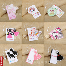 Childrens clothing tag spot clothing tag childrens hanging card childrens clothing set tag tag custom