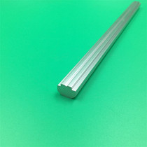  National standard 4040T groove aluminum strip one-word connector Aluminum strip T-slider aluminum strip Aluminum profile docking strip
