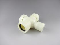 Factory direct ABS engineering plastic hand press type stool flush valve squat toilet delayed flush valve