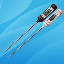 Kitchen food thermometer baking water temperature milk temperature oil temperature meter fried commercial probe type 50cm car air conditioner