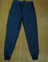 Old-fashioned 04 knitted trousers cotton trousers anti-static autumn pants modal