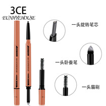 3CE EUNHYE HOUSE double eyebrow pen lying silkworm high-gloss eyeshadow Pen Waterproof non-sickness makeup spot