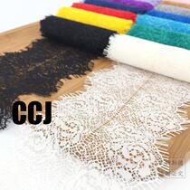 8cm wide color folded eyelashes Lace Lace fabric Sofa curtain DIY accessories Clothing accessories