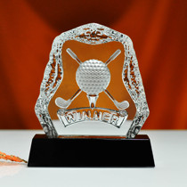 Golf Trophy Customized Personality Crystal Trophy Production Company Medal School Enterprise Event Trophy