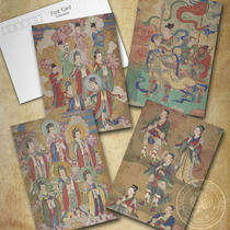 Classical Taoist painting Ming and Qing water and land painting Tianfei the goddess of the goddess Bixia Yuanjun Jingmiao the portrait of the gods of the Gods