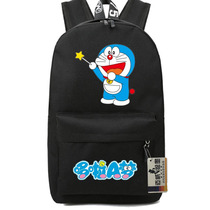 Cartoon male and female student bag Doraemon Doraemon Doraemon Doraemon Oxford cloth casual backpack Dang cat