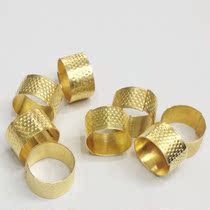 9 Yuan 9 All copper thimble No rusting needle ancient ring Adjustable size needle stirrup Sewn Special Ring Ring Ring Ring