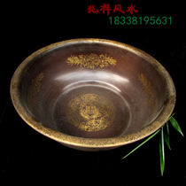 Antique flowers blossom rich copper basin basin wash foot basin washbasin foot basin wedding Basin home supplies