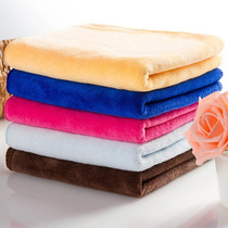 Buy 2 get 1 car wash towel car microfiber does not lose hair large thick absorbent car wash towel car towel