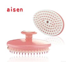 Japan AISEN bath shampoo brush shampoo comb shampoo scalp massage brush head cleaning massager