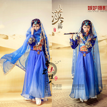 Desert costume desert camel desert ballads exotic women ancient costume Liu Shishi Loulan womens dance costume Western style