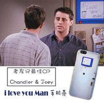 I am crazy about American dramas JOEYS DOOR OLD FRIENDS MOBILE phone protective case Old FRIENDS around American dramas
