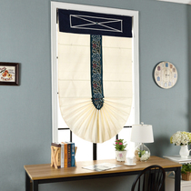 Spring South fan curtain Roman curtain custom chenille curtain finished modern simple partition curtain curtain