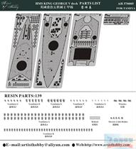 Artist AH370005 1700 British Navy George V King of the Battleship Deck Revamp