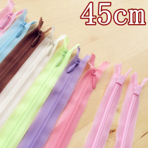 YKK invisible zipper (automatic lock slider) 45cm size free adjustment (excellent quality) closed tail