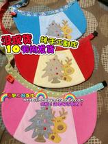 Pet large dog pine lion waterproof bib big dog saliva towel waterproof towel original design handmade