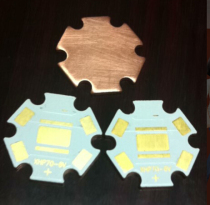 xhp70 and mkr lamp beads dedicated thermoelectric separation copper substrate high thermal conductivity all red copper pad gold plating