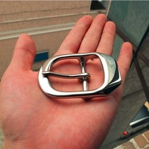 Old John brass belt buckle head male bright nickel Japanese belt buckle HD pure copper 38mm belt accessories