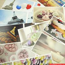 25 yuan Creative Scenery hipster Paris Tower Postcard Birthday Little Card Gift