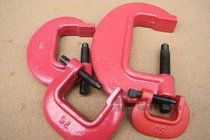 Heavy-duty thickened C- shaped clip C- shaped clip G-shaped horse iron metalworking clip G-shaped clip 1-10 inch