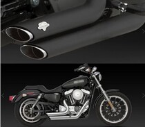 Harley American VANCEHINES VH exhaust XL883 1200 48 modified exhaust pipe