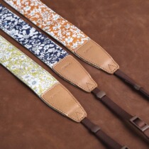 cam-in cotton series floral professional camera back strap universal interface CS083