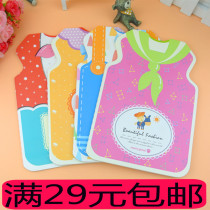 Korean version of shape notepad cute cartoon notebook soft copy childrens exercise book student 61 gift batch