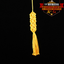  Tibetan red private custom yellow Gesang flower King Kong knot(large) Wangye pendant belt buckle bag decoration