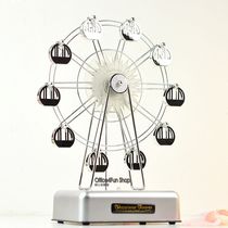 Happy Ferris wheel music box with light rotating music box to send boyfriend and girlfriend friends creative birthday wedding gift ornaments