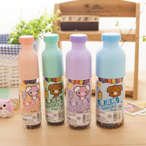 Child Drawing Material Creative Drift Bottle Washable Watercolor Pen Barrelled Water Color Pen Washable Colored Drawing Pen Wholesale