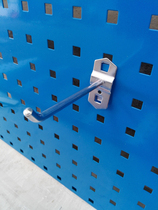  Xinqi XQ single straight hook tool hook Storage equipment hook square hole hanging board hook
