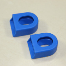 Bicycle crank protective cover tooth plate crank protective cover crank prevention protective cover small accessories