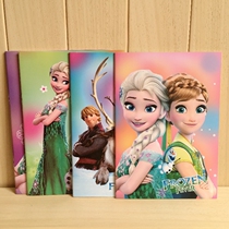 The new A5 cartoon book cute frozen one-line copy notebook sweet notepad