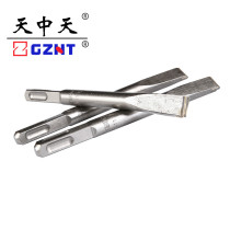 Base hammer drill bit Engraving lettering groove groove dressing Alloy chisel square handle four pits 13*140