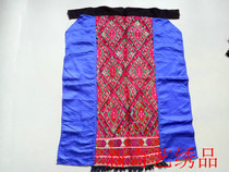 Old embroidery piece Miao handmade embroidery piece Minority hand embroidery Miao old embroidery waist T1914