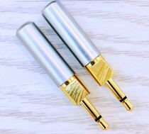 HD700 headphone upgrade line pin plug upgrade line diy2 5 two-stage mono-channel joint plug contact pin